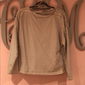 Zara pinstrip long sleeve tee!